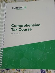 Surgent Comprehensive Tax Course Modules 1 – 4
