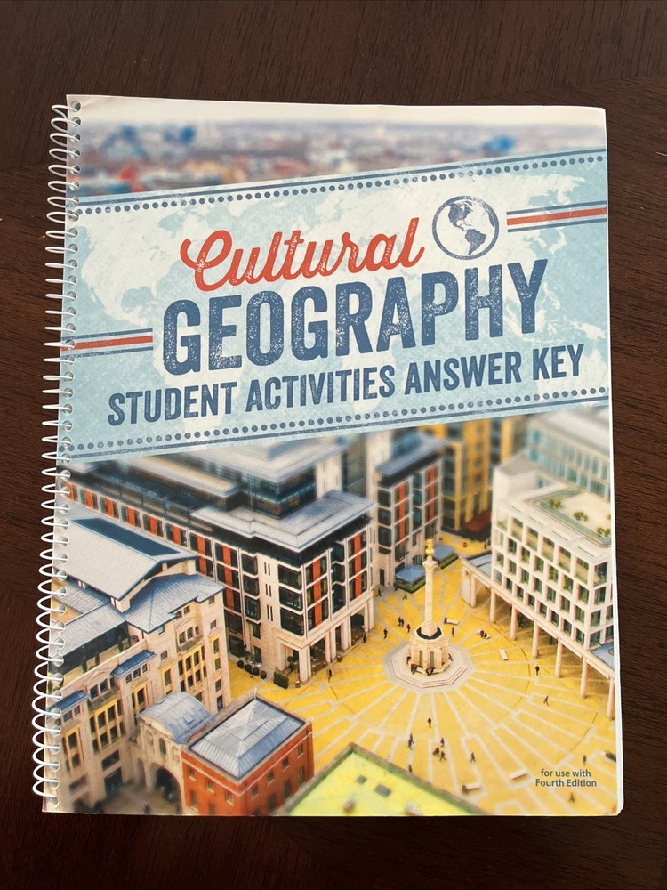Cultural Geography Student Activities Answer Key Fourth Ed. BJU Press Bob Jones