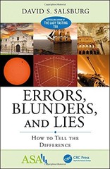ERRORS, BLUNDERS, AND LIES: HOW TO TELL THE DIFFERENCE By David S. Salsburg Mint