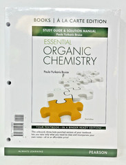 Essential Organic Chemistry Study Guide and Solution Manual SHIPS FREE in US