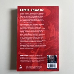Lapsed Agnostic by John Waters (2008, UK-Trade Paper)