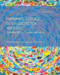 Preparing School Counselors – Paperback, by Greiner Angelica; Stockdell – New h