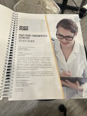 Fundamentals: Esthetics Student Study Guide by Pivot Point International