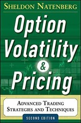 Option Volatility and Pricing: – Hardcover, by Natenberg Sheldon – Acceptable c