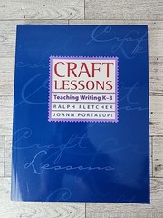 Craft Lessons – paperback Fletcher, Ralph & Portalupi, JoAnn Very Good