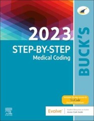 Bucks 2023 Step-by-Step Medical Coding – Paperback By Elsevier – GOOD