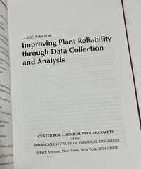 Guidelines for Improving Plant Reliability Data Collection & Analysis AIChE CCPS