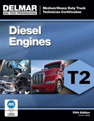 ASE Test Preparation – T2 Diesel Engines by Delmar, Cengage Learning (English) P