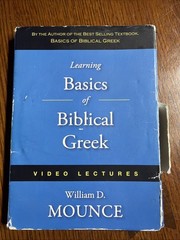 Basics of Biblical Greek Video Lectures by William D. Mounce (2013, DVD)