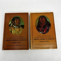 North American Indians By George Catlin Letters Manners Customs Volumes 1 & 2
