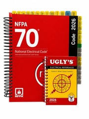 National Electrical Code 2026 Spiral bound NFPA 70 Pre Tabbed & Ugly’s Reference