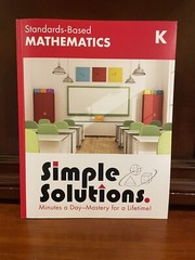 Simple Solutions Mathematics Grade K Workbook Kindergarten Math Homeschool NEW