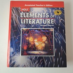 Holt Elements Of Literature Second Course Holt 2006 Red HC Instructor Guide