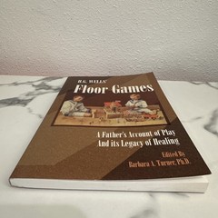 Floor Games By H G Wells Softcover Book, A Fathers Account Of Play & Its Legacy