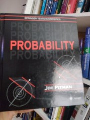 Springer Texts in Statistics Ser.: Probability by Jim Pitman (1999, Hardcover)