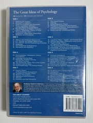 The Great Courses: The Great Ideas of Psychology 8 DVD Set & Guide Book NEW