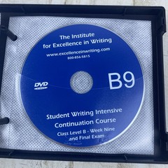 IEW SWI Continuation Course Level B – Student Materials, 9 DVDs + Teacher CD-ROM