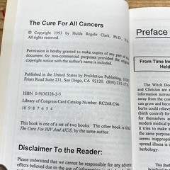 The Cure for All Cancers : With 100 Case Histories by Hulda Regehr Clark Paperba