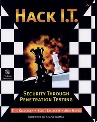 Hack I.T.–Security Through Penetration Testing by Klevinsky, T. J.,Laliberte, S