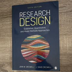 Research Design Sixth Edition Creswell & Creswell SAGE Qualitative Quantitative