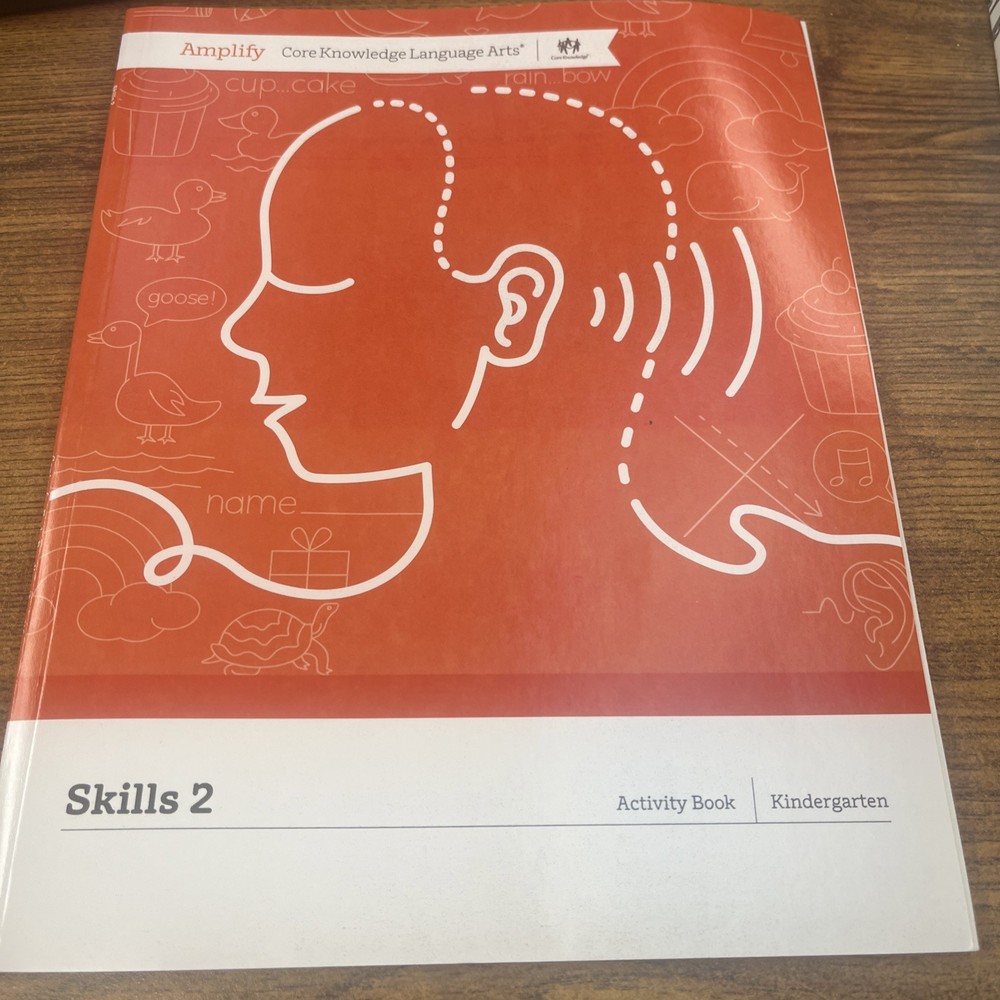 Amplify Core Knowledge Language Arts Skills 2 Kindergarten Activity Book CKLA
