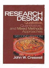 Research Design: Qualitative, – Paperback, by Creswell John W. – Very Good