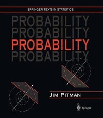 Probability by Jim Pitman: Used