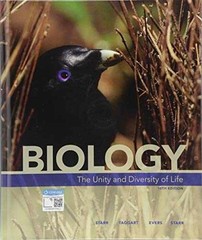 Biology: The Unity and – Hardcover, by Starr Cecie; Taggart – Very Good