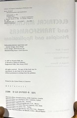 Electrical Machines & Transformers Principles & Applications 1987 HC Ryff et al.
