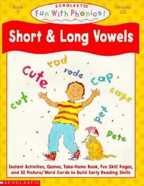 Short and Long Vowels Paperback Inc. Staff Scholastic