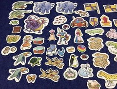 Lot 45+ Super Duper Publications Magnet Play Magnetic Fantasy Princess Dragon