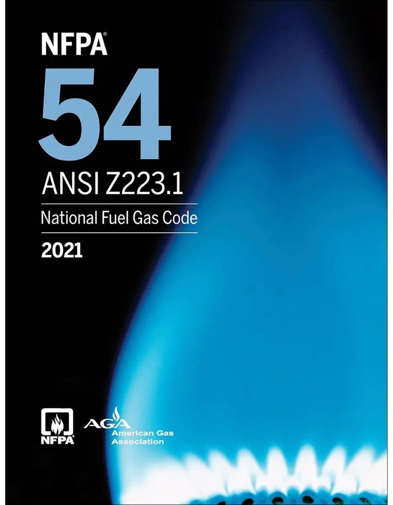 NFPA 54 ANSI Z223.1 National Fuel Gas Code 2021 Paperback