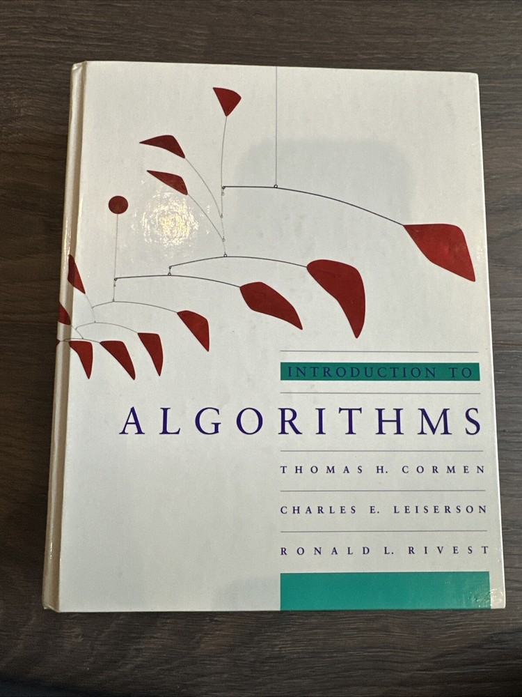 Introduction to Algorithms, 12th Printing , Cormen, Thomas H., 1994