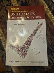 2026 AMSCO Advanced Placement United States Government & Politics 9781663692726