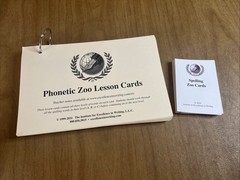 IEW Phonetic Zoo Lesson Cards & Spelling Cards Homeschool Lists