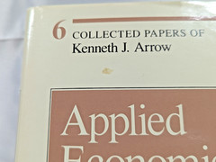 Applied Economics 6 Collected Papers of Kenneth J Arrow 1985 HC Free Shipping
