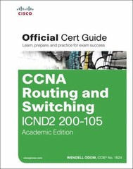 CCNA Routing and Switching ICND2 200-105 Official Cert Guide, Aca
