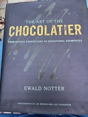 The Art of the Chocolatier – 9780470398845. See picture missing front blank page