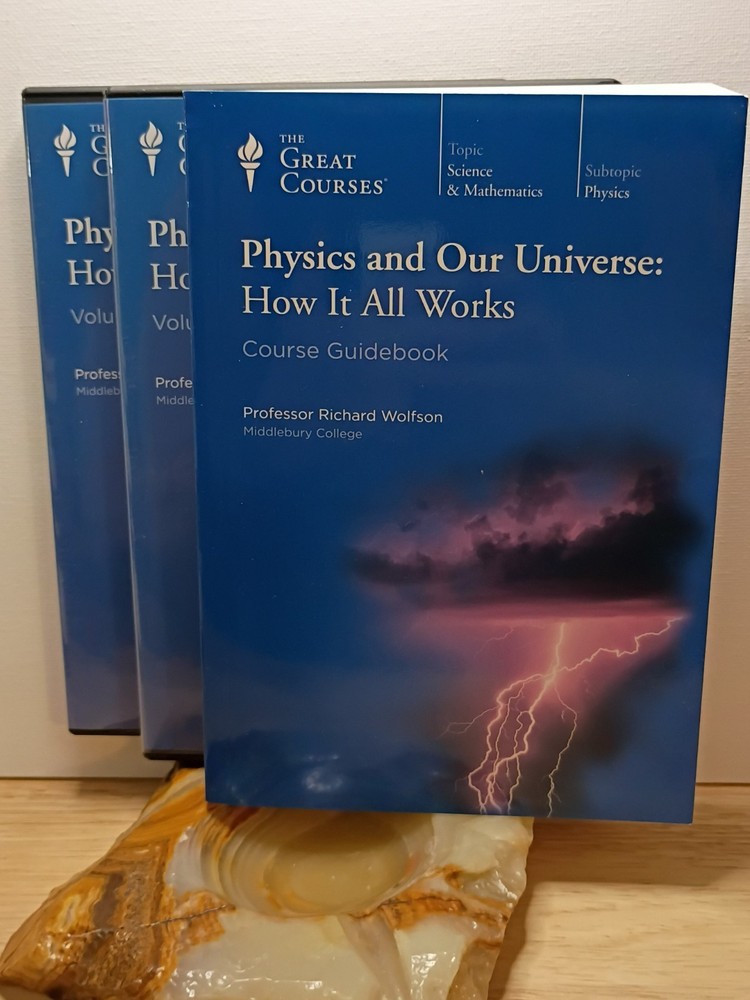 The Great Courses: Physics and Our Universe How It All Works – 10 DVDs + GB