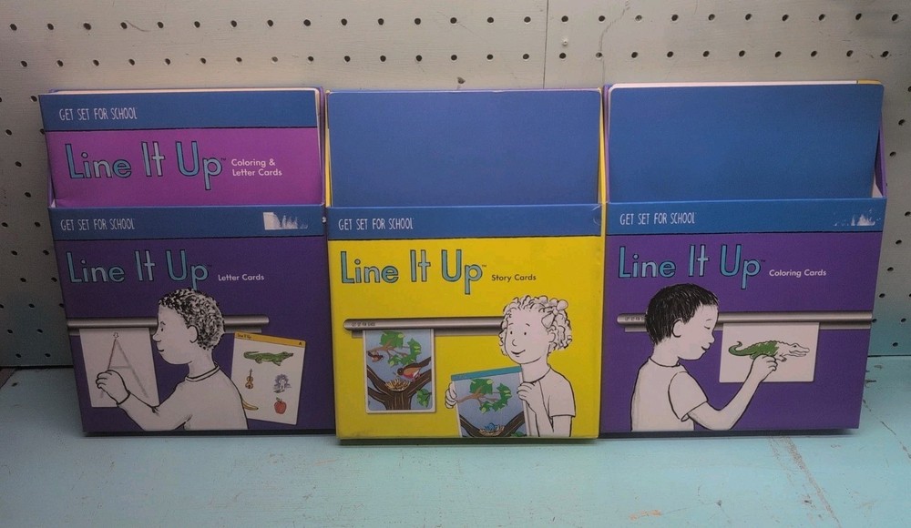 Learning Without Tears – Line It Up – Coloring, Letter, & Story Cards – Used #3