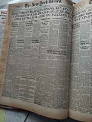 THE NEW YORK TIMES PAGE ONE Major Events 1920-1983 292 pages Hard Back 15.5X11.5