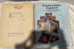 English Houghton Mifflin Teachers Edition K-8th Grade Level 3 Spiral Book