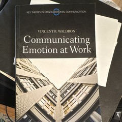 Communicating Emotion at Work by Vincent R. Waldron, Paperback, Polity Press
