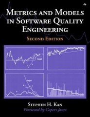 Metrics and Models in Software Quality Eng- 0201729156, hardcover, Stephen H Kan