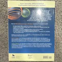 Corwin Differentiated Instructional Strategies 3rd Ed Gregory Paperback