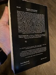 Foucault : A Critical Reader 1986 paperback VGC