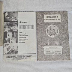 VTG National Technical Schools Air Conditioning Refrigeration HVAC Course Books