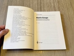 Matrix Groups: An Introduction to Lie Group Theory 2003 SC/Springer