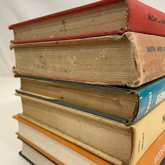 Vintage Science Math Textbooks 6 Book Lot Analytic Geometry Numerical Analysis