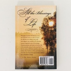 All the Blessings of Life The Best Stories of F W Boreham D D 288 Pages 2010 NEW